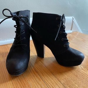 Platform booties